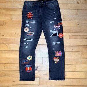 Homme Femme Heartbreak Denim Black Men’s Heartbreak Denim Black